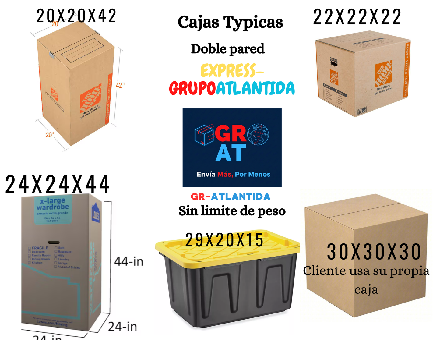 TRANSPORTE LOCAL A -HOU, ATL, PHX, SLC, DEN, MINN