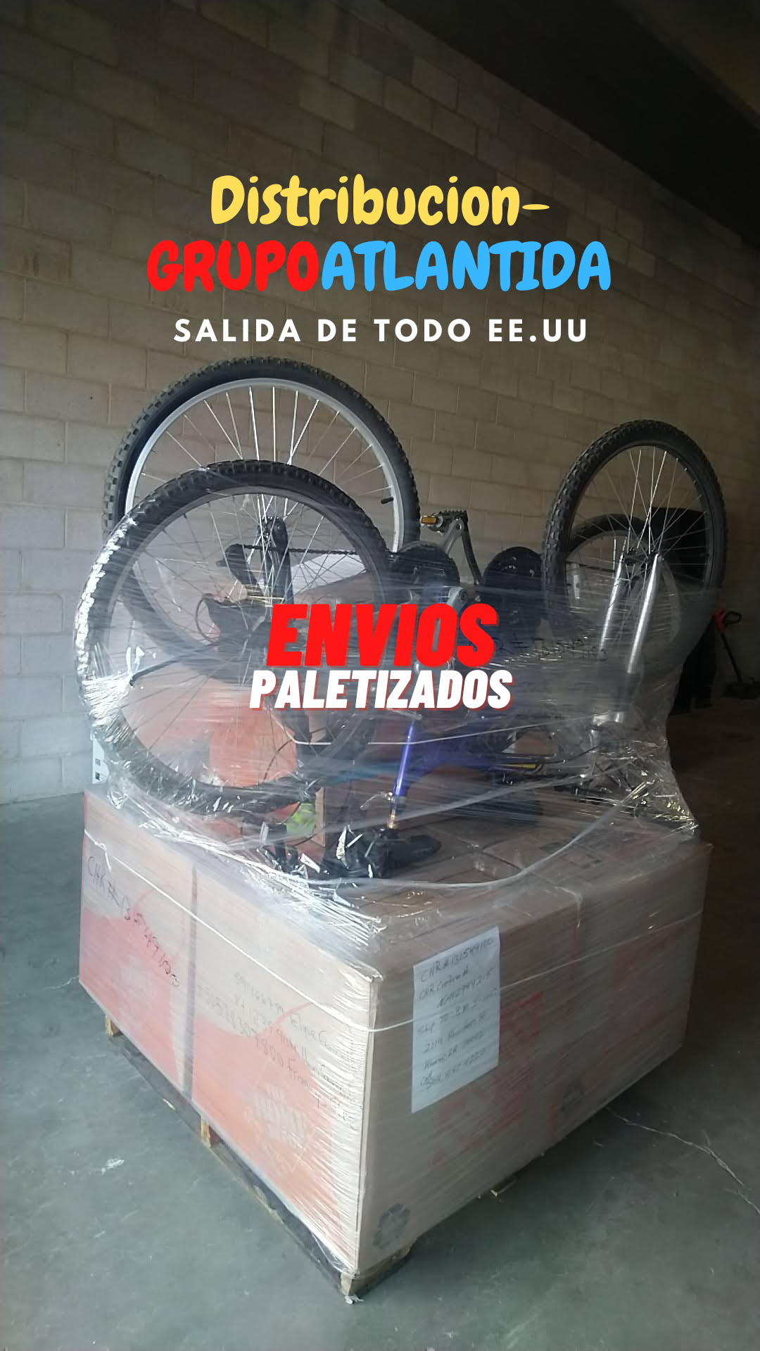 ENVIOS PALETIZADOS PUERTA A PUERTA